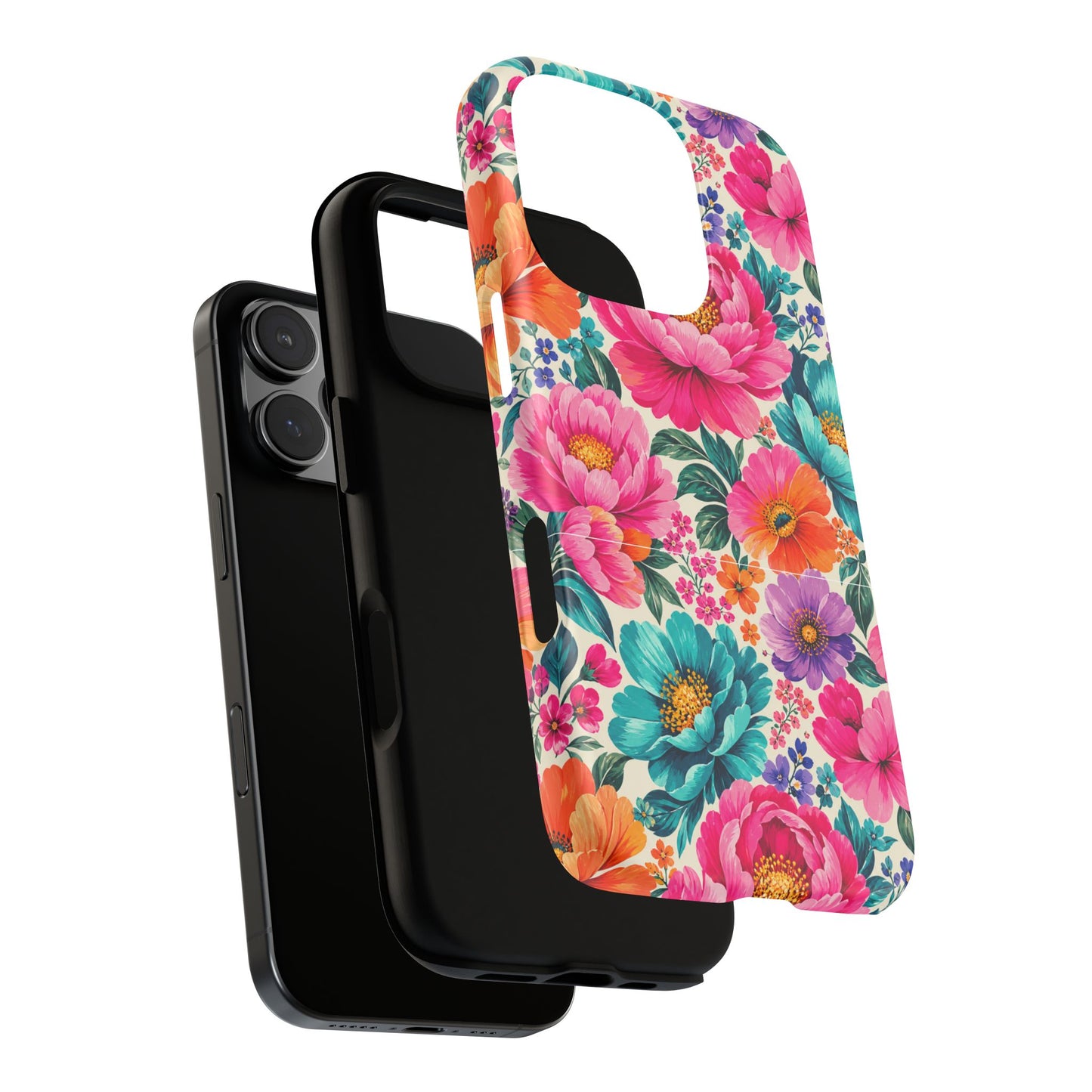 Dreamy Floral Tough Phone Case iPhone Samsung Floral Phone Cover