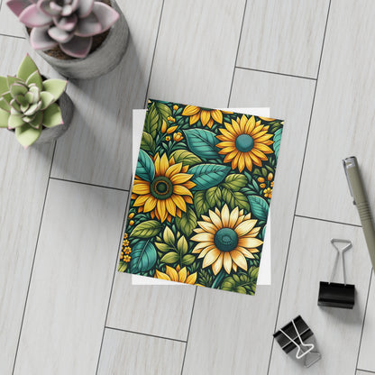 Sunflower Grove Postcards