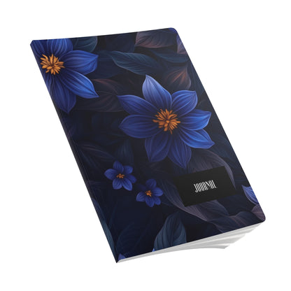 Blue Floral Heaven A5 Lined Journal