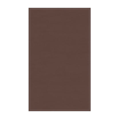 Chocolate Brown Cotton Twill Tea Towel 18 x 30