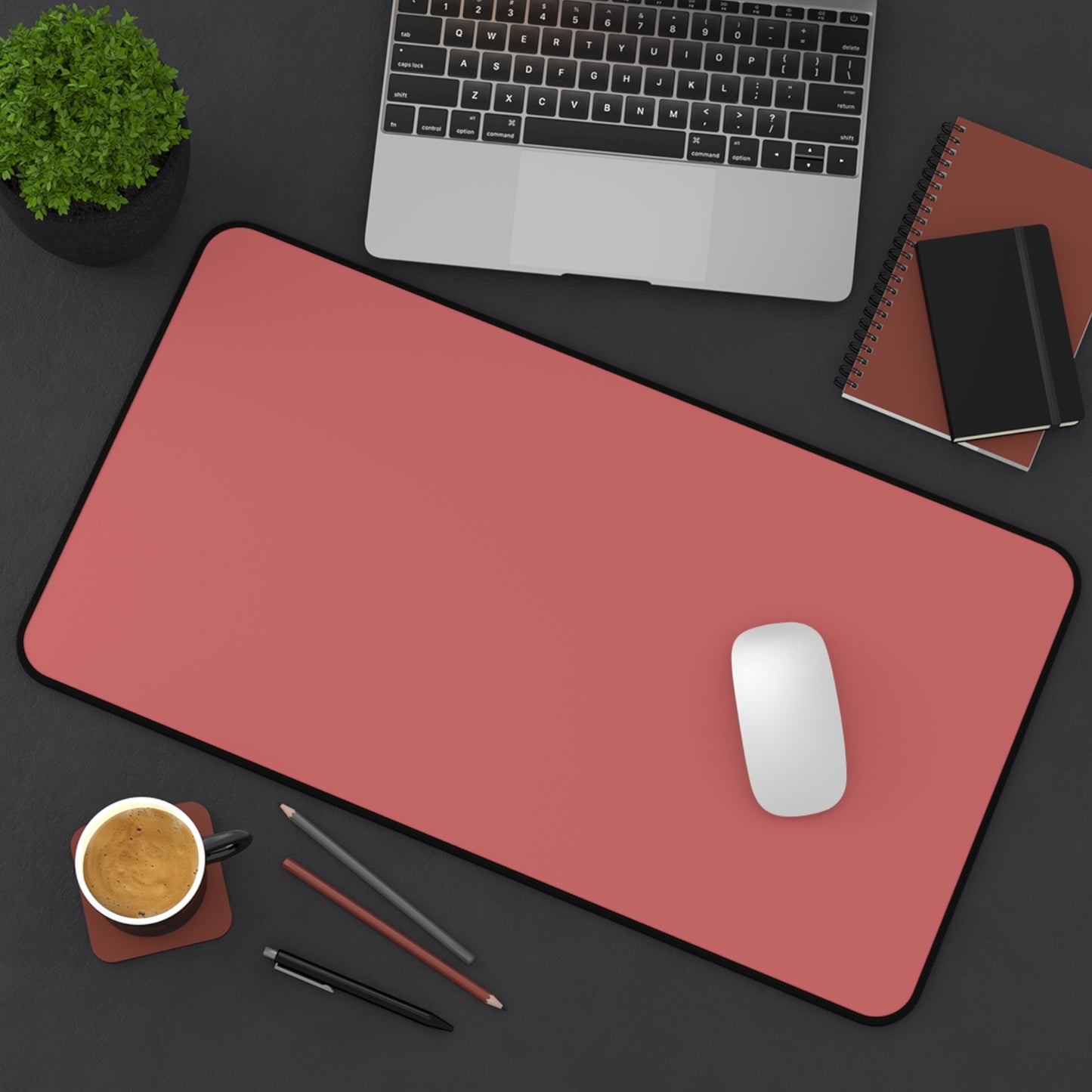 Red Autumns Desk Mat Color Coordinated Collection (12x18, 12x22, 16x32)