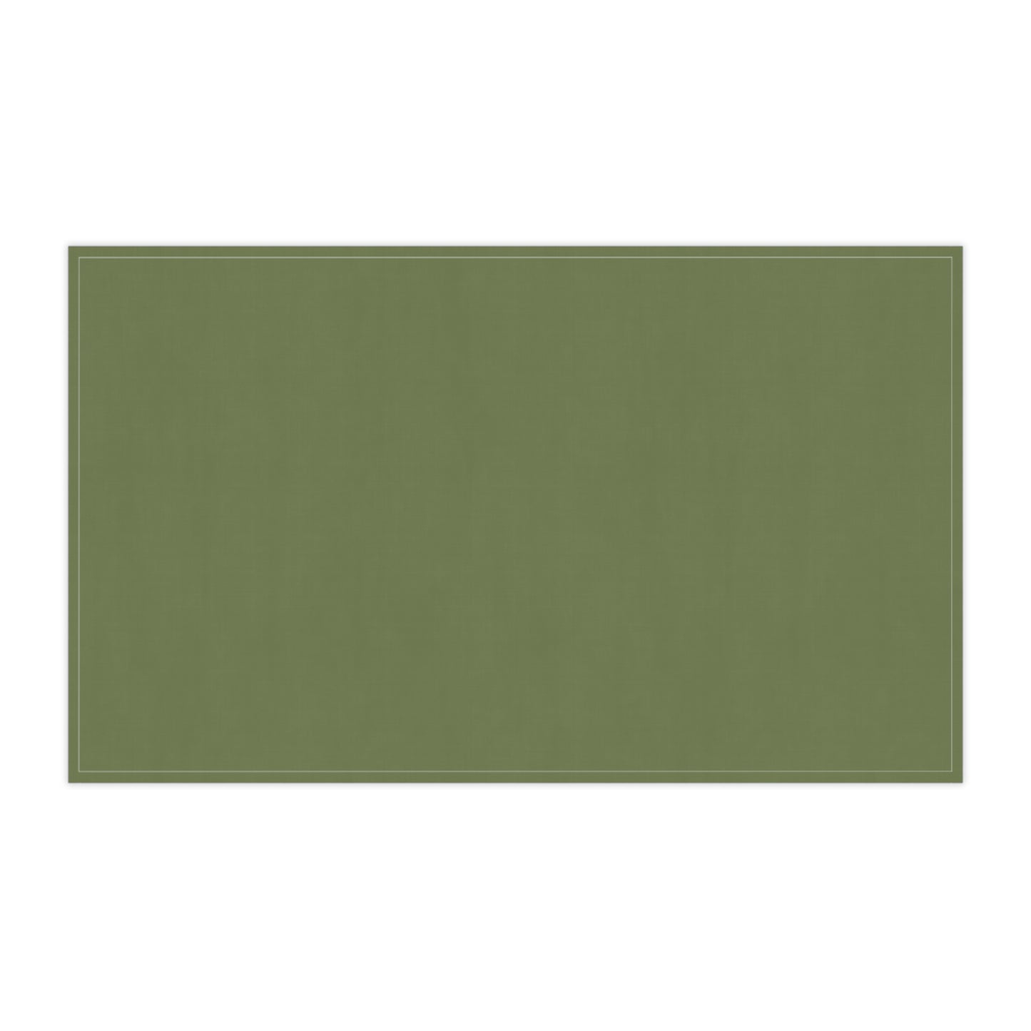 Olive Cotton Twill Tea Towel 18 x 30