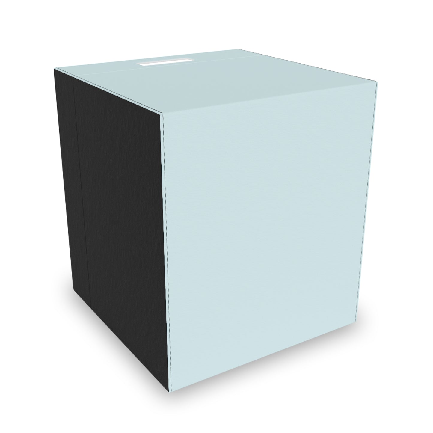Ocean Blue Felt Storage Box Foldable Organizer Bin Home Storage Basket