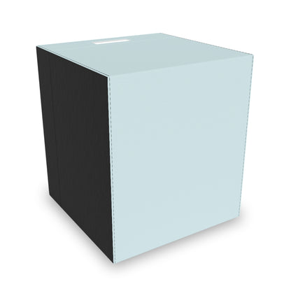 Ocean Blue Felt Storage Box Foldable Organizer Bin Home Storage Basket