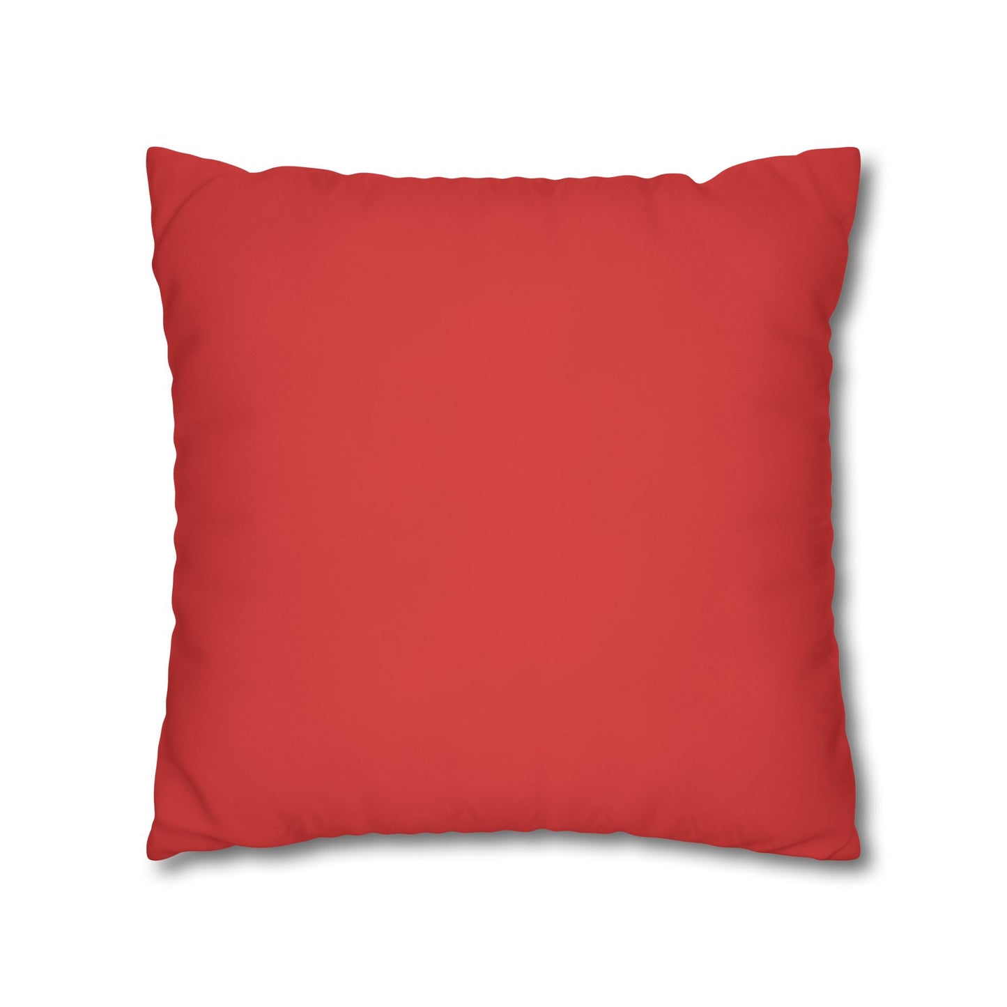 True Red Canvas Pillow Cover 20x20