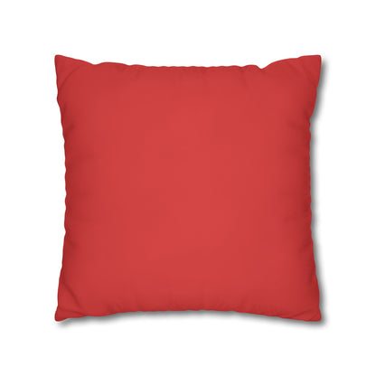 True Red Canvas Pillow Cover 20x20