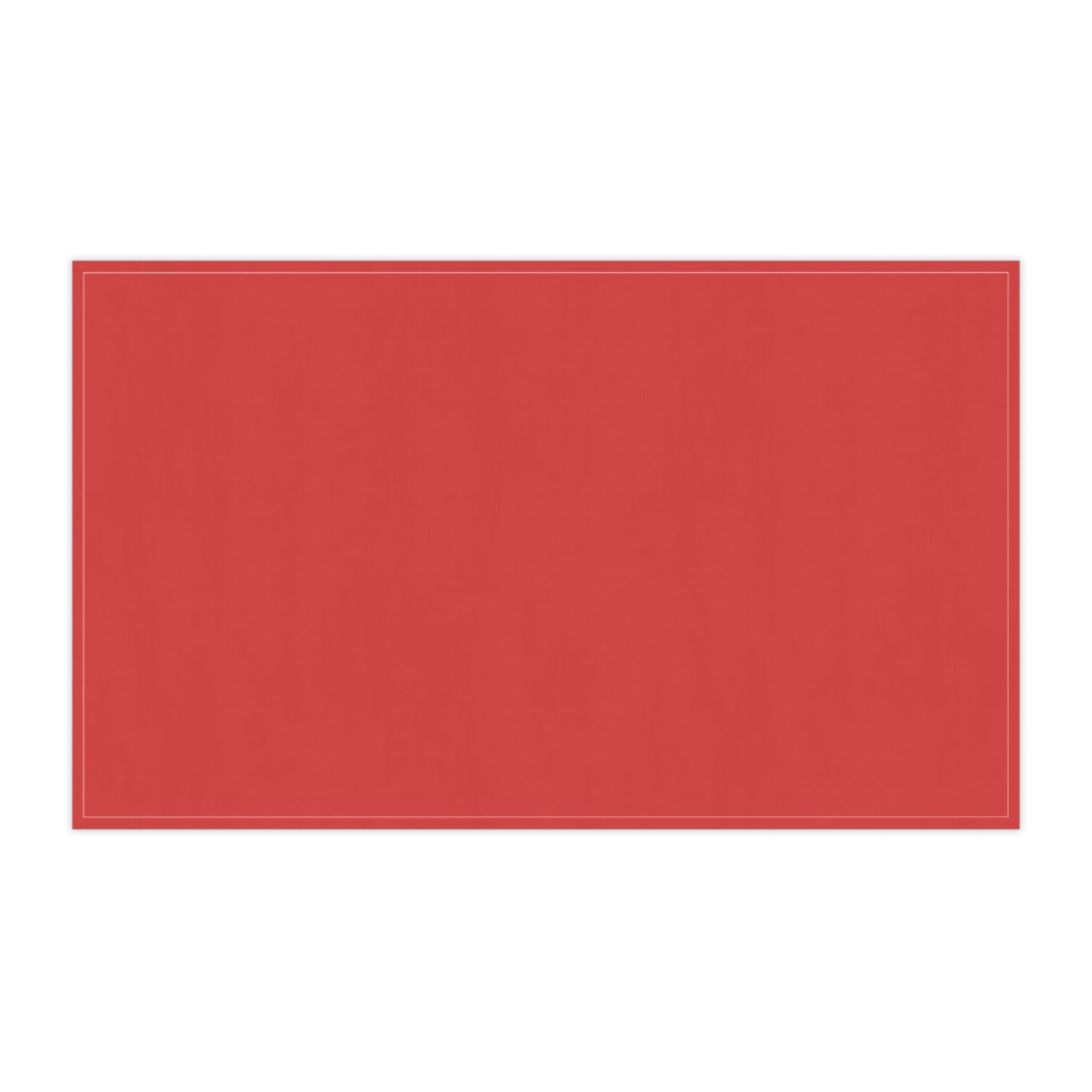 True Red Cotton Twill Tea Towel 18 x 30