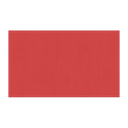 True Red Cotton Twill Tea Towel 18 x 30