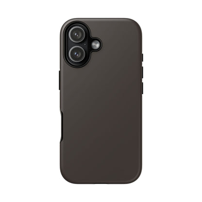 Muted Charcoal Tough Cell Phone Case Matte or Glossy Protective Case iPhone Samsung