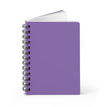 Purple Spiral Lined Notebook 150 Page Journal | Coordinated Collection