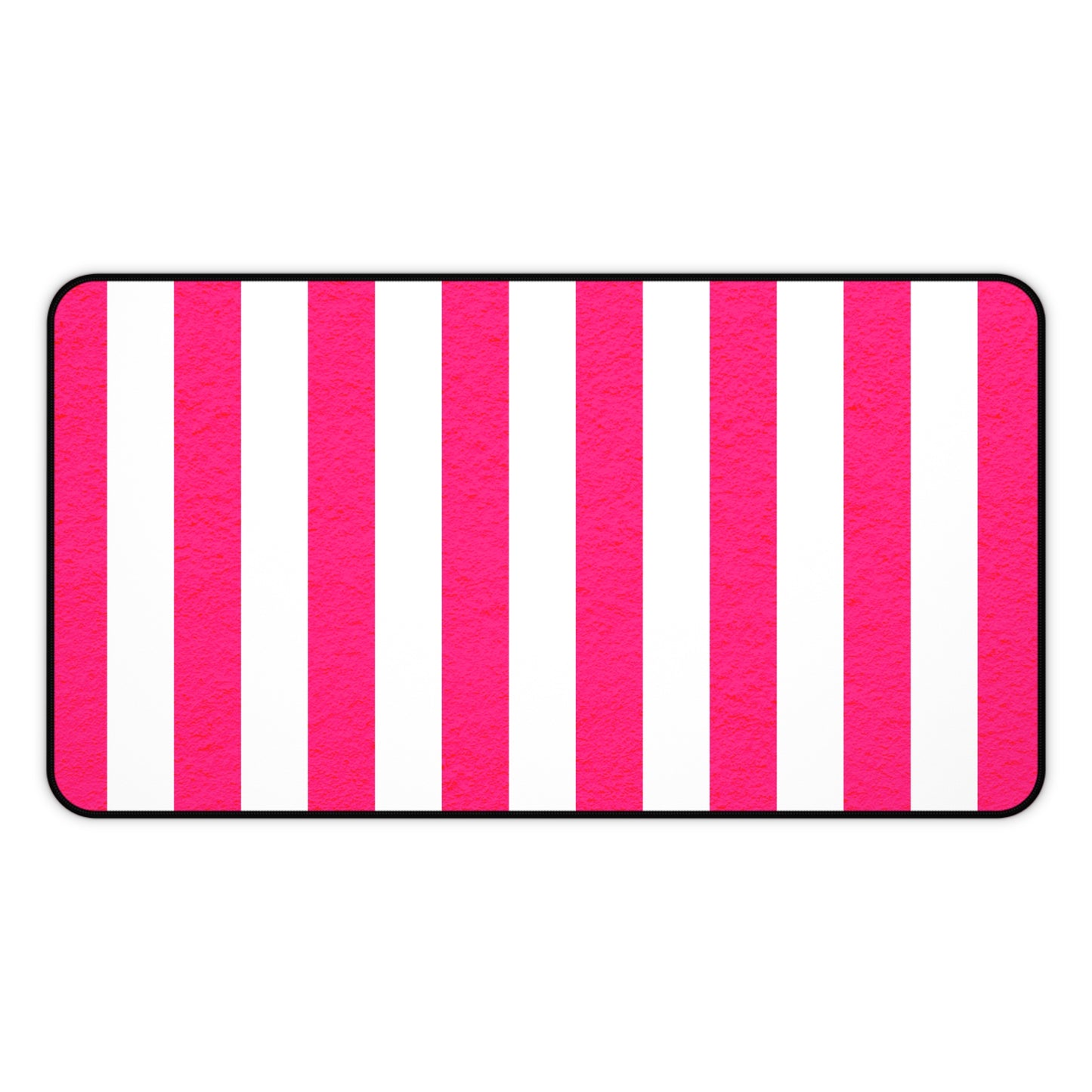 Pink Stripe Desk Mat Office Desk Decor (12/18, 12/22, 16/32)