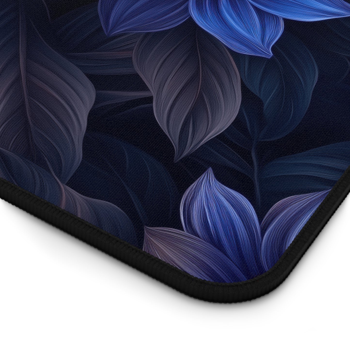 Blue Floral Heaven Desk Pad