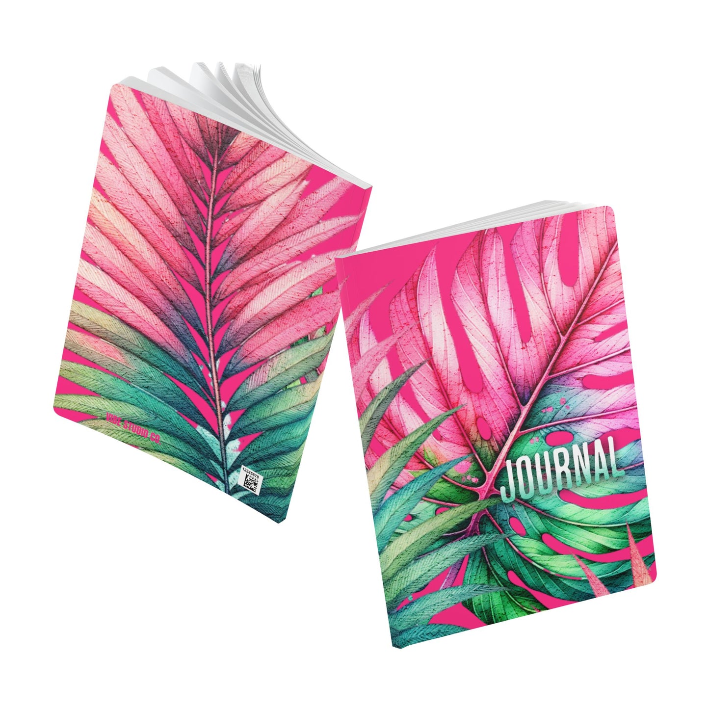 Tropical Vibes A5 Lined Journal