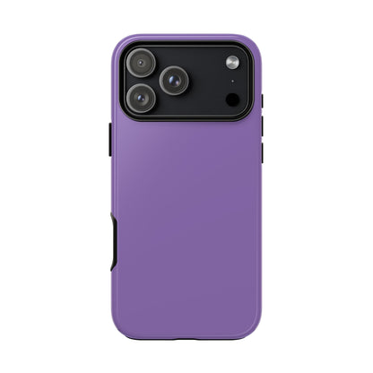 Purple Tough Cell Phone Case Matte or Glossy Protective Case iPhone Samsung