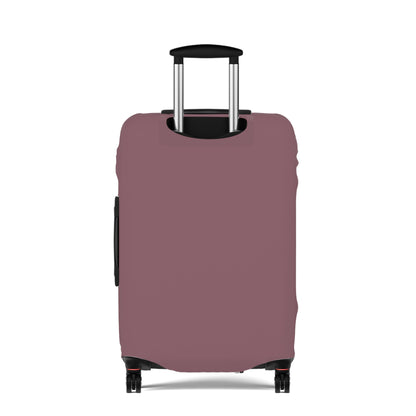 Mauve Luggage Cover Travel Suitcase Cover Protective Stretch Cover
