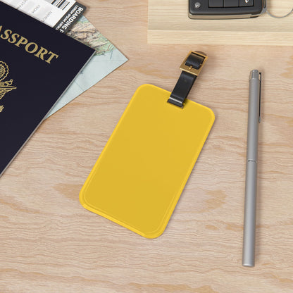 Mango Dreams Luggage Tag Acrylic Travel Tag