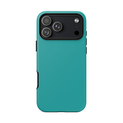 Deep Aqua Tough Cell Phone Case Matte or Glossy Protective Case iPhone Samsung