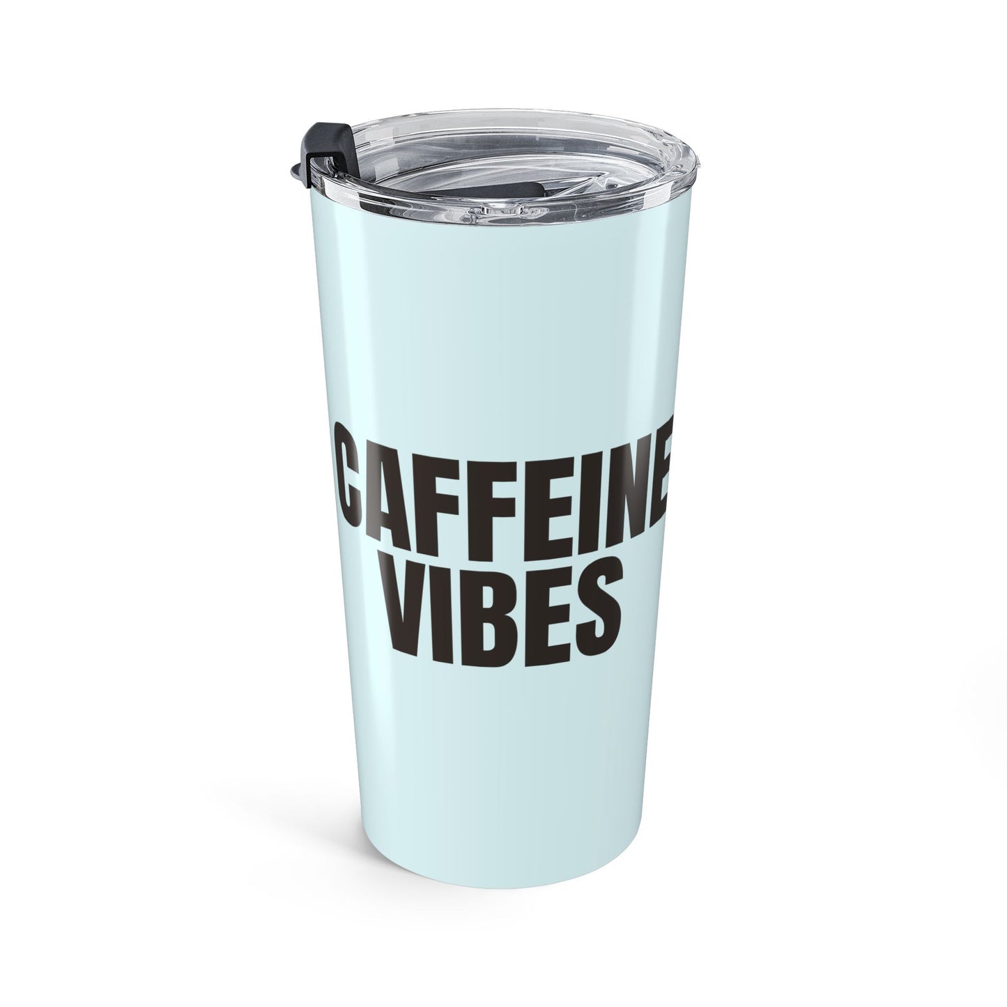 Ocean Blue Caffeine Vibes 20oz Stainless Steel Tumbler | Color Coordinated Collection