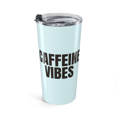 Ocean Blue Caffeine Vibes 20oz Stainless Steel Tumbler | Color Coordinated Collection