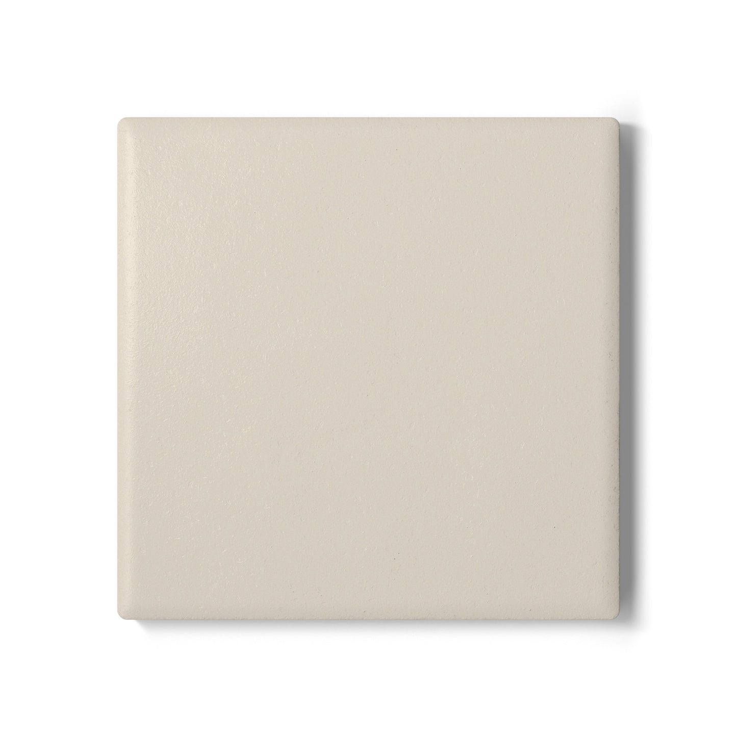 Latte Cream Ceramic Coaster Round or Square | Coordinated Collection