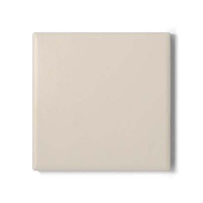 Latte Cream Ceramic Coaster Round or Square | Coordinated Collection