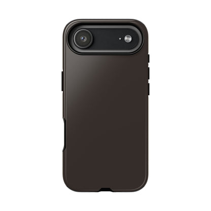 Muted Charcoal Tough Cell Phone Case Matte or Glossy Protective Case iPhone Samsung