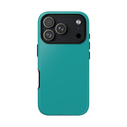 Deep Aqua Tough Cell Phone Case Matte or Glossy Protective Case iPhone Samsung