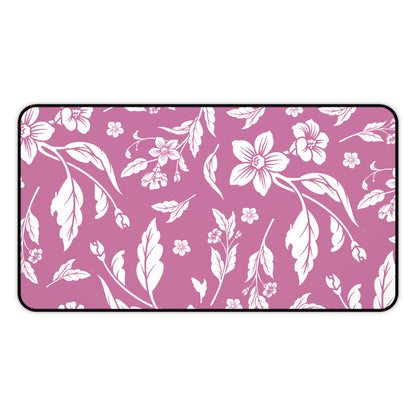 Lilac Wine Floral Desk Pad (12x18, 12x22 or 16x32)