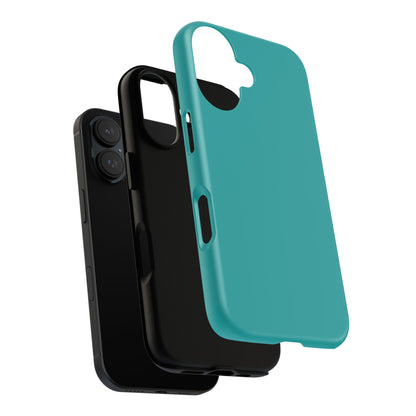 Deep Aqua Tough Cell Phone Case Matte or Glossy Protective Case iPhone Samsung
