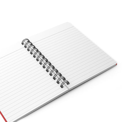 True Red Spiral Lined Notebook 150 Page Journal | Coordinated Collection