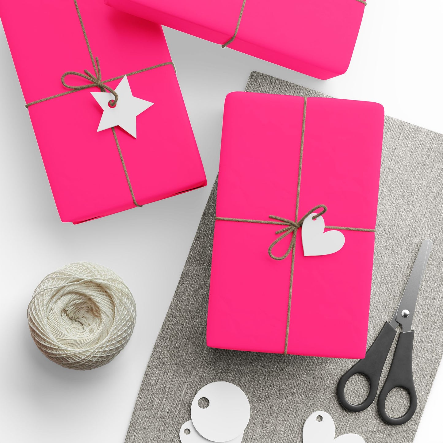 Pink Wrapping Paper Matte or Glossy Gift Wrap 3 Sizes Fine Art Paper