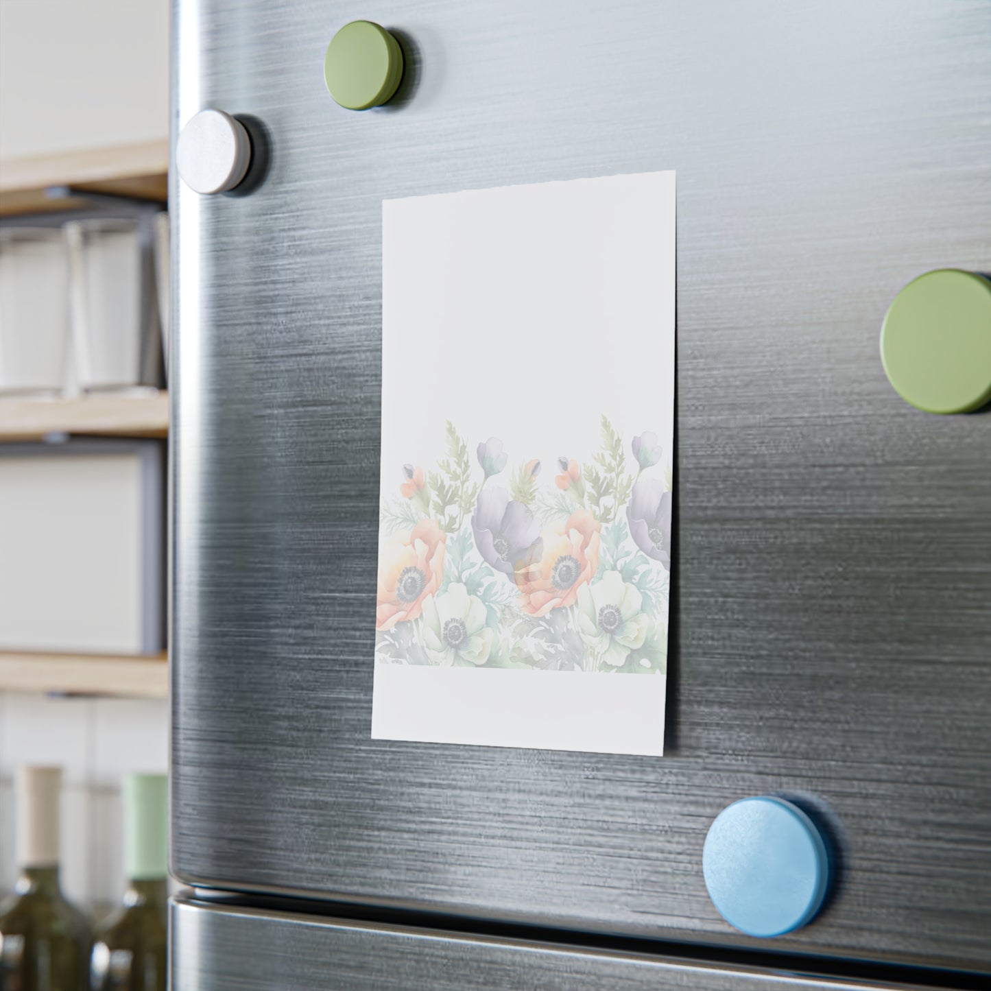 Decorated Floral Sticky Notes Botanical Floral Post It Notes (7 Sizes)