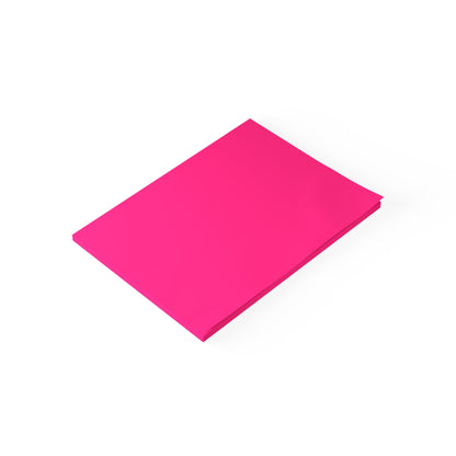 Pink Post It Notes Coordinated Color Collection