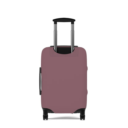 Mauve Luggage Cover Travel Suitcase Cover Protective Stretch Cover