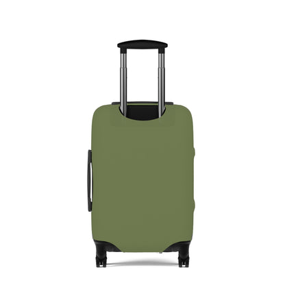 Olive Luggage Cover Travel Suitcase Cover Protective Stretch Cover