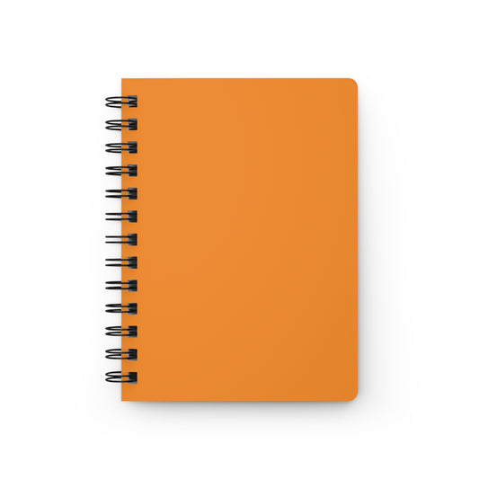 Tangerine Spiral Lined Notebook 150 Page Journal | Coordinated Collection