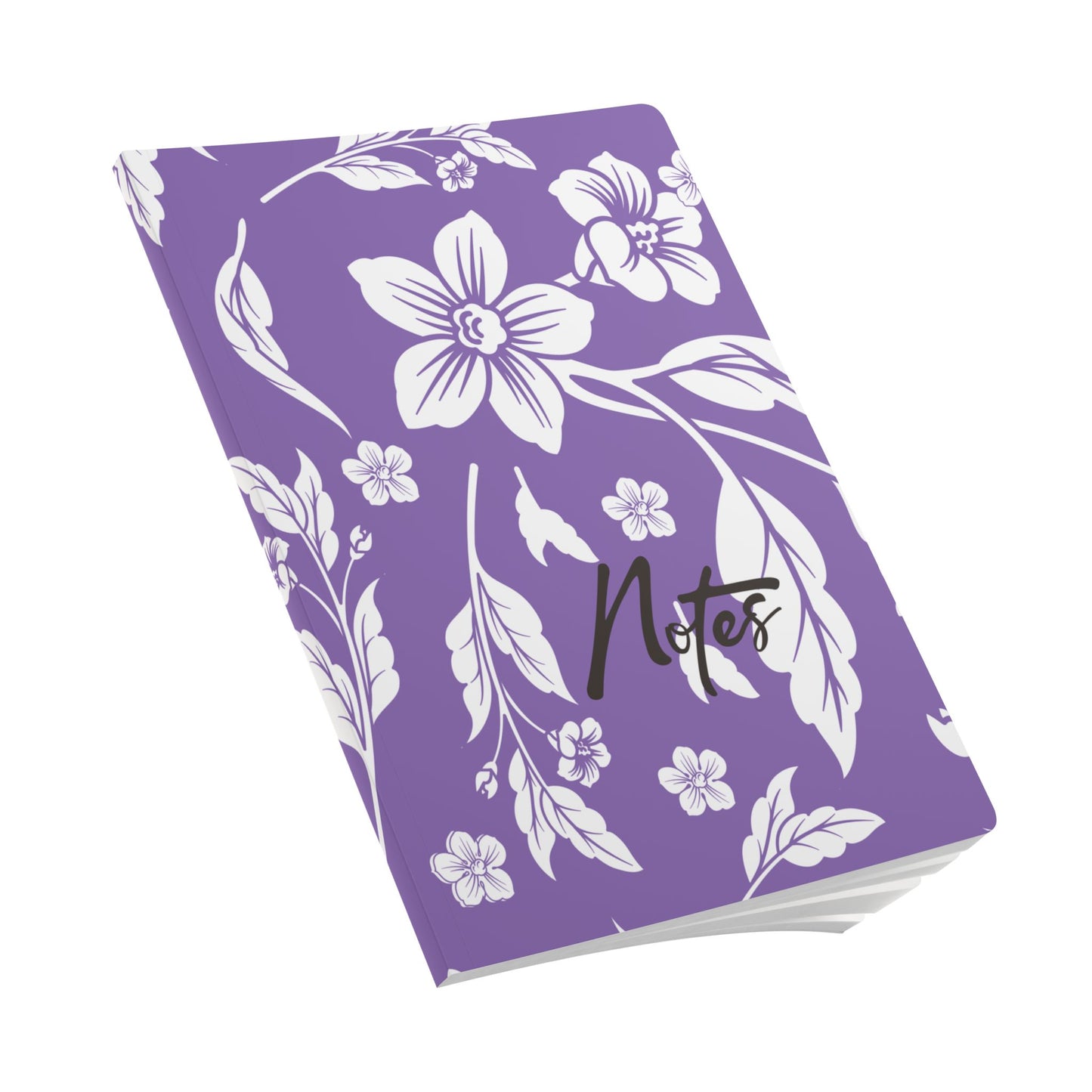 Purple Floral A5 Lined Journal Coordinated Collection