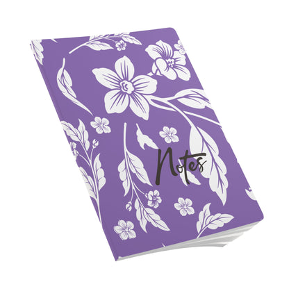 Purple Floral A5 Lined Journal Coordinated Collection