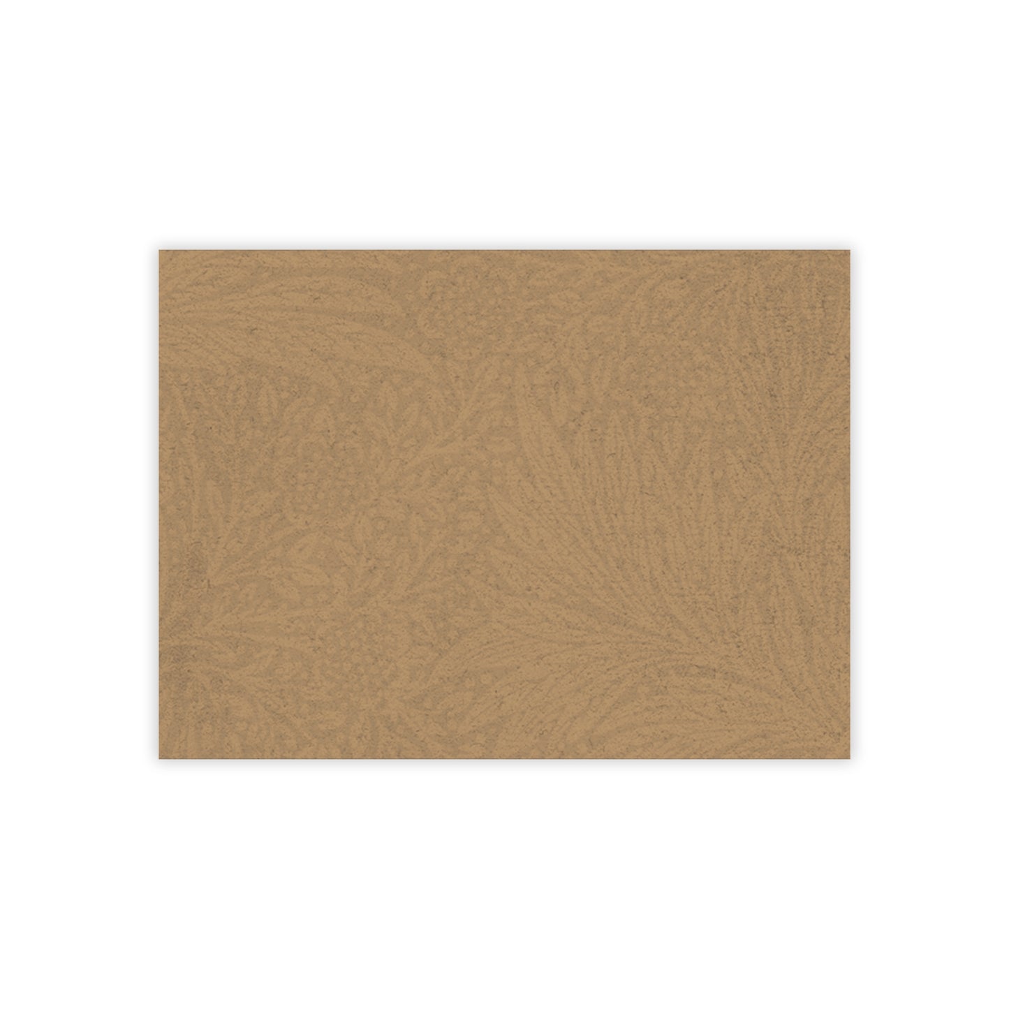 Saddle Tan Floral Weave Sticky Notes Botanical Floral Post It Notes (7 Sizes)