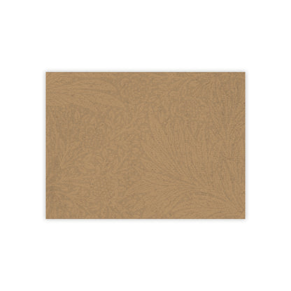 Saddle Tan Floral Weave Sticky Notes Botanical Floral Post It Notes (7 Sizes)