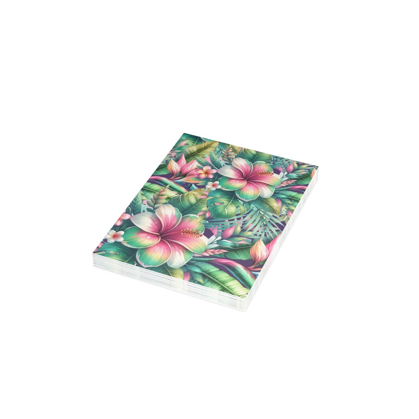 Paradise in Full Bloom Postcard Tropical Floral Botanical Postcards (30, 40 or 50)