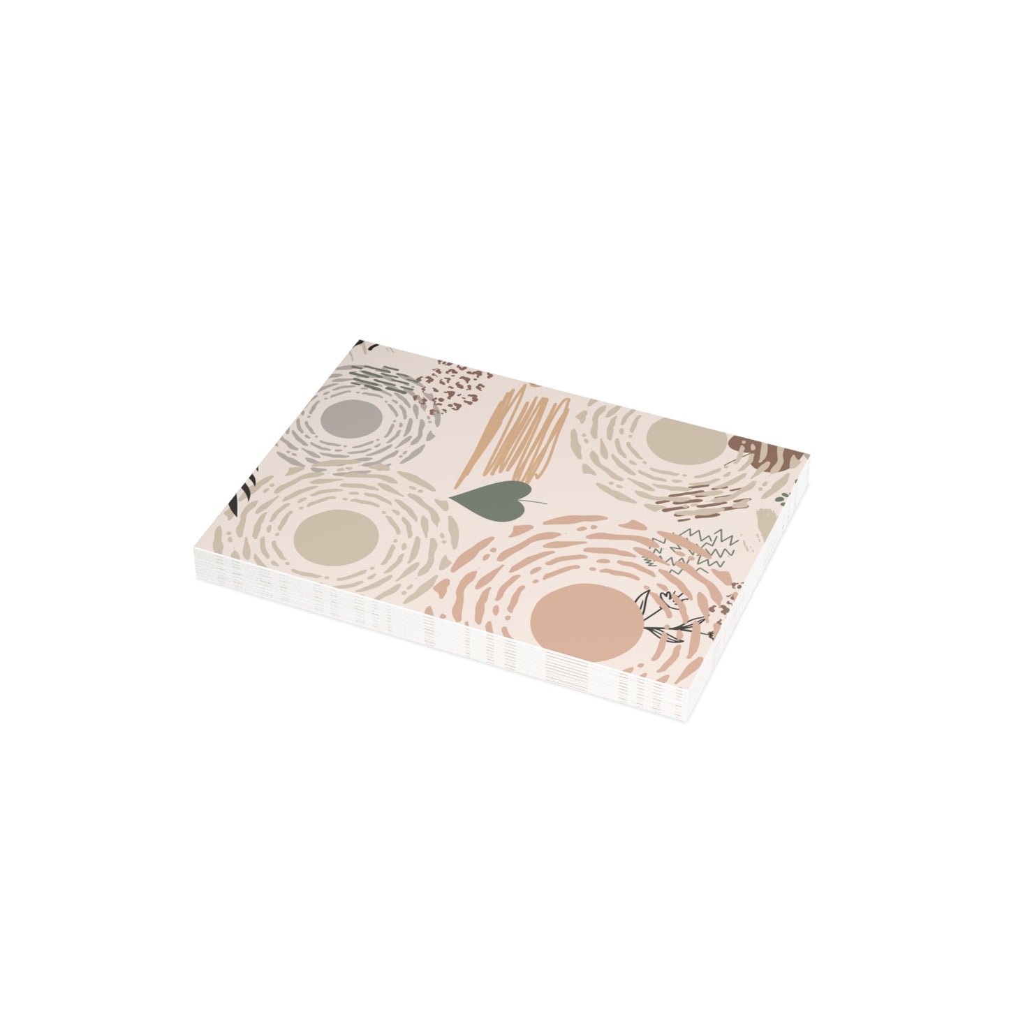 Neutral Flow Postcards Minimal Botanical Postcard Sets (10, 30 or 50)