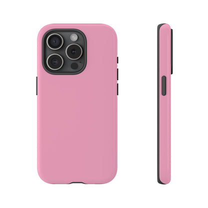 Light Pink Tough Cell Phone Case Matte or Glossy Protective Case iPhone Samsung