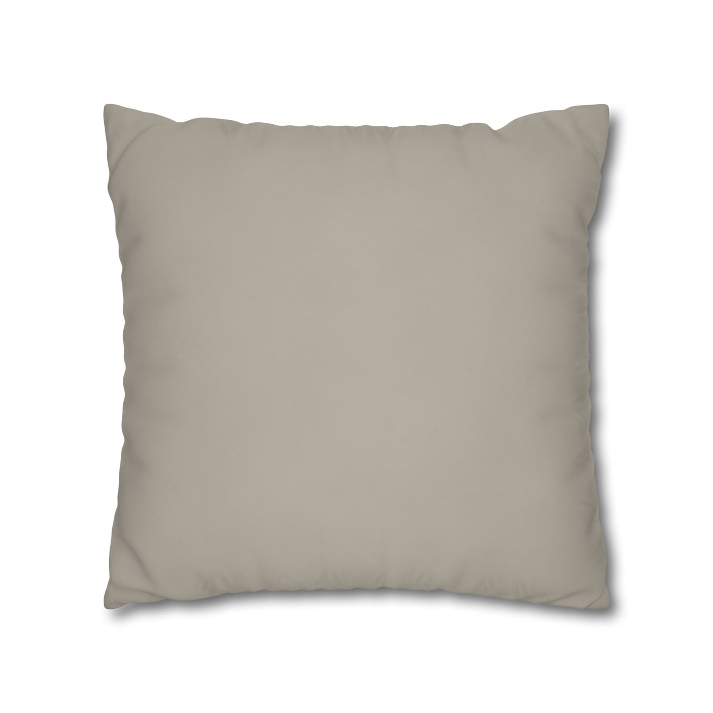 Warm Stone Canvas Pillow Cover 20x20