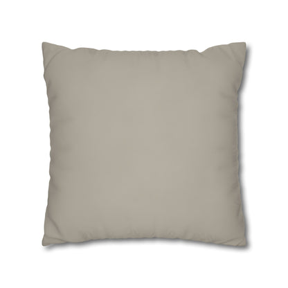 Warm Stone Canvas Pillow Cover 20x20