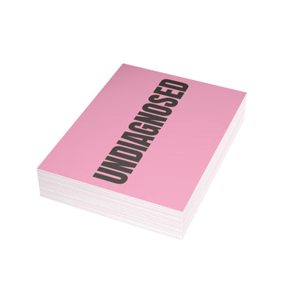 Light Pink Postcard Set Pack of 10, 30 or 50 w/ Envelopes | Coordinated Collection
