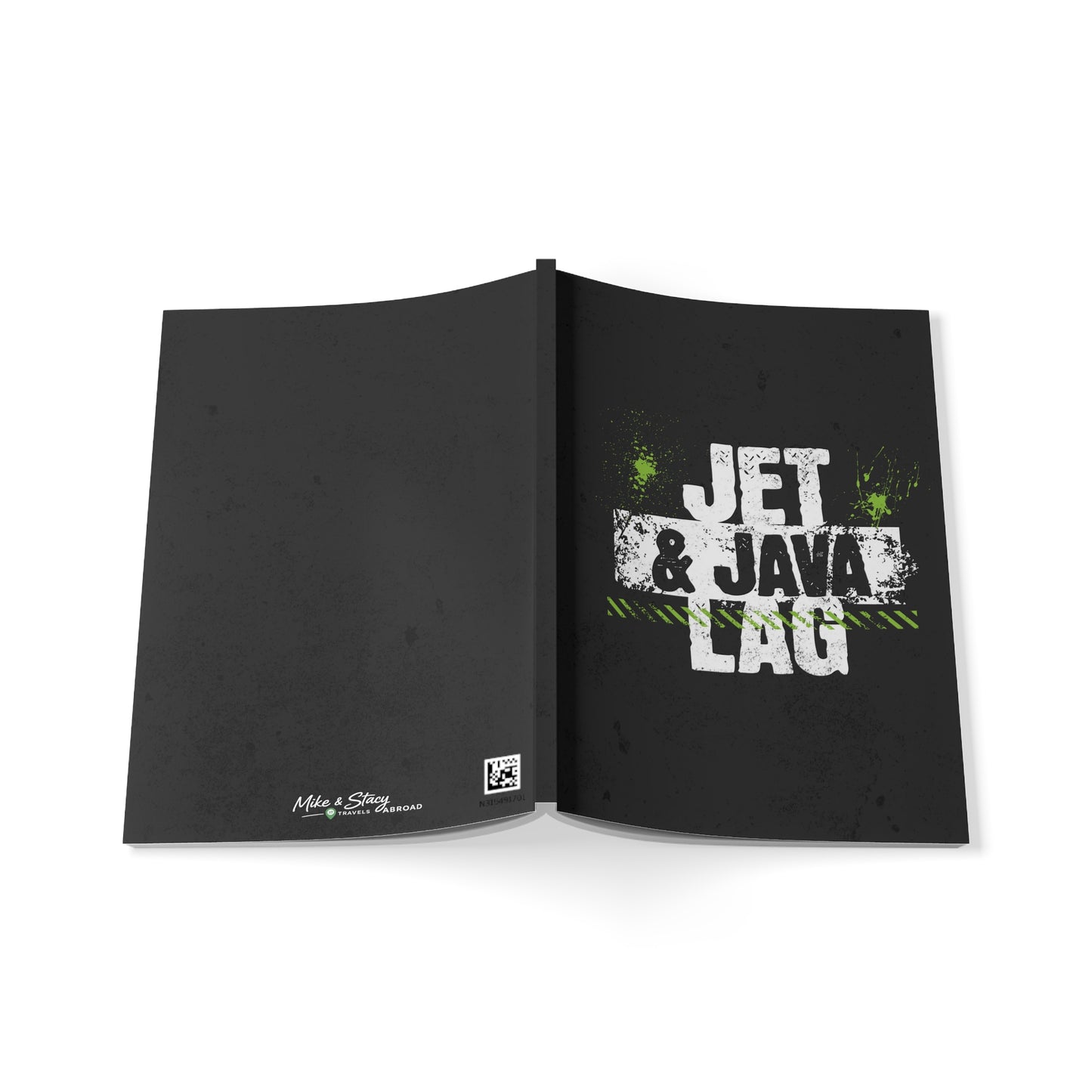 Jet Lag and Java Travel Journal A5 Softcover (EU & Europe Only)