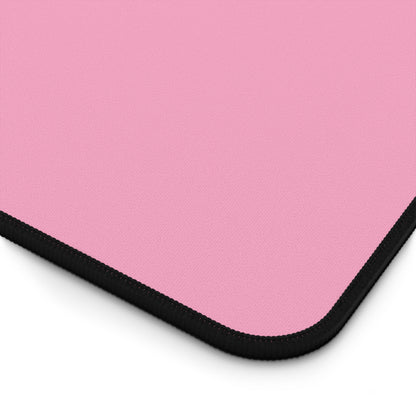 Light Pink Desk Mat Color Coordinated Collection (12x18, 12x22, 16x32)