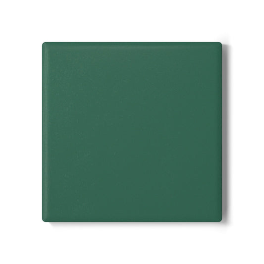 Leaf Green Ceramic Coaster Round or Square | Coordinated Collection