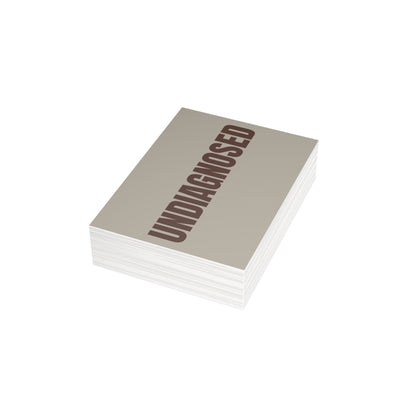 Warm Stone Postcard Set Pack of 10, 30 or 50 w/ Envelopes | Coordinated Collection
